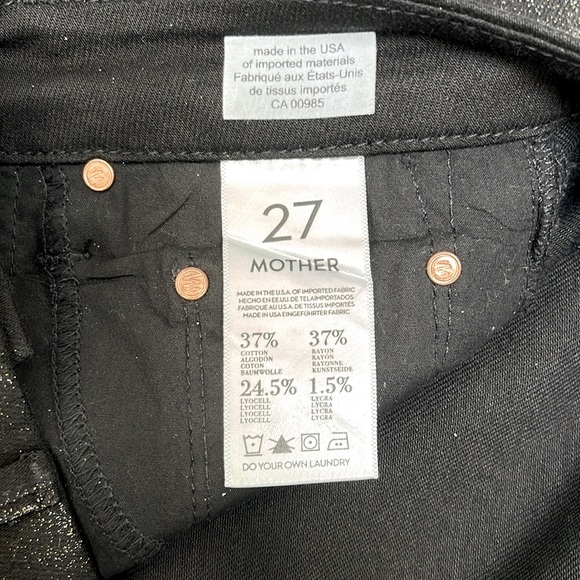 MOTHER Denim The Looker Skinny in All That Glitters is Gold - Picture 10 of 11